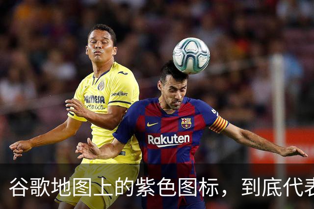 谷歌地图上的紫色图标，到底代表什么？